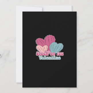 Valentijnsdag Cactus Grappig Design Feestdagenkaart