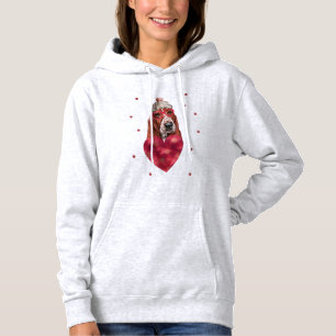 Valentijnsdag Cadeau Basset Hound Hond Hoodie