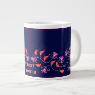 VALENTIJNSDAG CADEAU VOOR VRIENDIN, VROUW, MAN EXTRA GROTE BEKER