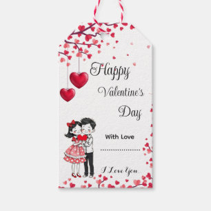 Valentijnsdag Cadeaubijsluiter Cadeaulabel