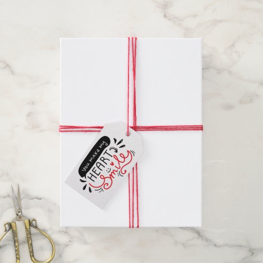 Valentijnsdag CadeauLabels (Met Touw)