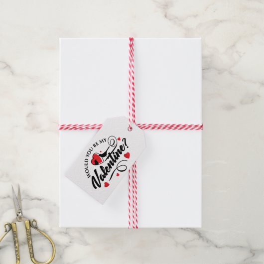 Valentijnsdag CadeauLabels (Met Touw)