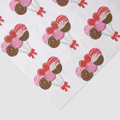 Valentijnsdag Cake Poppen Sugar Sweets Custom Tissuepapier (Detail)