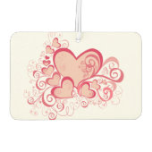 Valentijnsdag Car Freshener Luchtverfrisser (Achterkant)