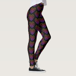 Valentijnsdag Celtic Heart Leggings vrouwen