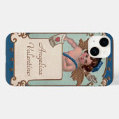 Valentijnsdag, Cherub met liefdesbrieven Case-Mate iPhone Case (Achterkant (horizontaal))