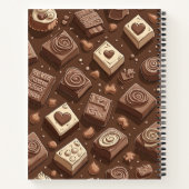 Valentijnsdag Chocolade Notitieboek (Achterkant)