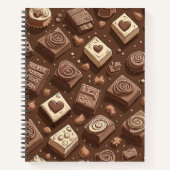 Valentijnsdag Chocolade Notitieboek (Voorkant)