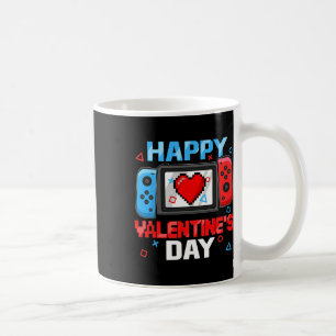 Valentijnsdag Controller Video Game Hart Boy Tod Koffiemok