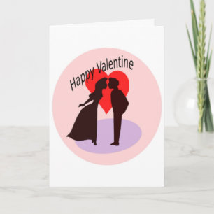 Valentijnsdag Couple Feestdagen Kaart