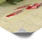  Valentijnsdag, Crimson Red Roses Poster (Hoek)