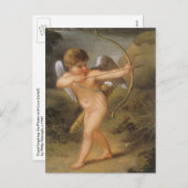 Valentijnsdag, Cupid met Bow en Pijl Feestdagenkaart (Voorkant / Achterkant)