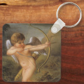 Valentijnsdag, Cupid met Bow en Pijl Sleutelhanger (Achterkant)