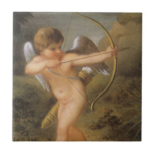 Valentijnsdag, Cupid met Bow en Pijl Tegeltje