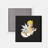 Valentijnsdag Cupid Video Gamer Controller Boys K Magneet (Voorkant / Achterkant)