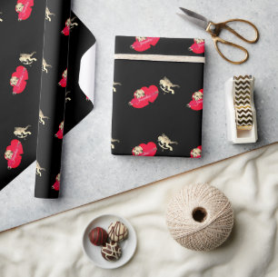 Valentijnsdag Cupido Cadeaupapier