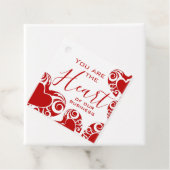 Valentijnsdag Customer Appreciation Gift Label (In situ)