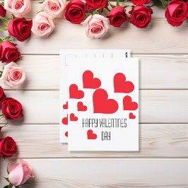 Valentijnsdag Cute Red Hart met Tons of Love Briefkaart