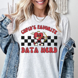 Valentijnsdag Data Nerd, Cupids Data Scientist T-shirt
