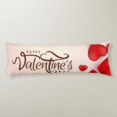 Valentijnsdag decoratieve achtergrond lichaamskussen (Achterkant)