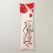 Valentijnsdag decoratieve achtergrond lichaamskussen (Achterkant (Verticaal))