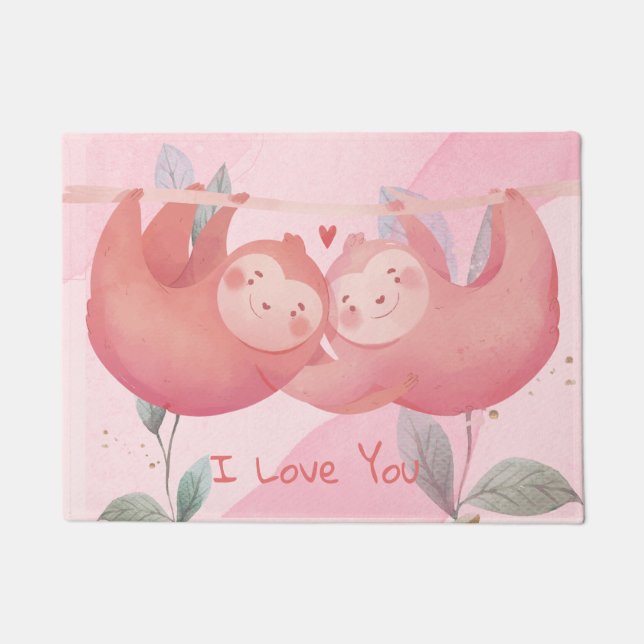 Valentijnsdag Deurmat (Voorkant)