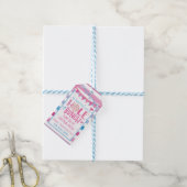 Valentijnsdag Donut Hole Appreciation Gift Label Cadeaulabel (Met Touw)
