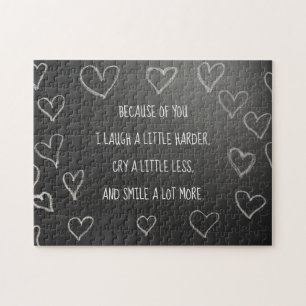 Valentijnsdag door jouw bord legpuzzel