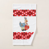 Valentijnsdag Duck  Bad Handdoek (Handdoek)