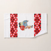 Valentijnsdag Duck  Bad Handdoek (Handdoek)