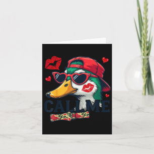 Valentijnsdag Eendenjacht Camo Noem me Peuter  Kaart