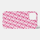 Valentijnsdag elementen patronen Case-Mate iPhone case (Achterkant (horizontaal))