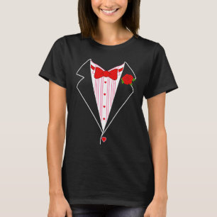 Valentijnsdag- en hartenlassen voor Stropdassen T-shirt