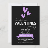 Valentijnsdag Feest Event Waterverf Hart Kaart (Voorkant)