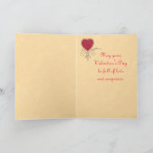 Valentijnsdag Feestdagen Kaart (Binnen)