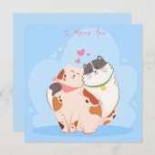 Valentijnsdag Feestdagenkaart (Voorkant / Achterkant)