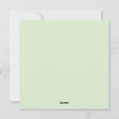 Valentijnsdag Feestdagenkaart (Achterkant)