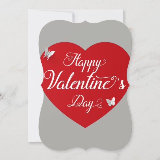 Valentijnsdag Feestdagenkaart (Voorkant)