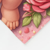 Valentijnsdag fleece deken (Hoek)
