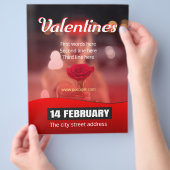 Valentijnsdag Flyer (Hand)