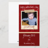 Valentijnsdag Fotokaarten Feestdagenkaart (Voorkant / Achterkant)