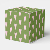 Valentijnsdag Frog Birthday Green Dank u Bedankdoosjes (Achterkant)