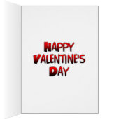 Valentijnsdag Gepersonaliseerd Afbeelding en tekst (Binnen (Rechts))