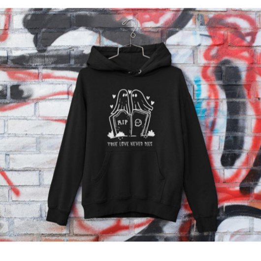 Valentijnsdag Ghost, ware liefde sterft nooit Hoodie