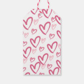 Valentijnsdag Gift Labels, Valentijnsdag Label Cadeaulabel (Achterkant)