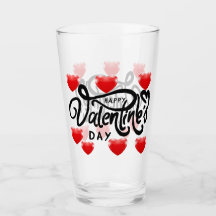 Valentijnsdag Glass