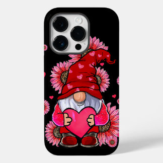 Valentijnsdag Gnome Lovers Case-Mate iPhone 14 Pro Hoesje