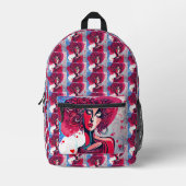 Valentijnsdag Godin Bedrukte Rugzak (Voorkant)