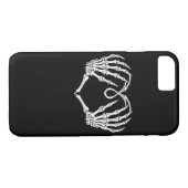 Valentijnsdag gotisch hart met skelet handen va Case-Mate iPhone case (Achterkant (Horizontaal))