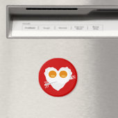 Valentijnsdag grappig hart Custom Magnet Magneet (Insitu (Vaatwasser))